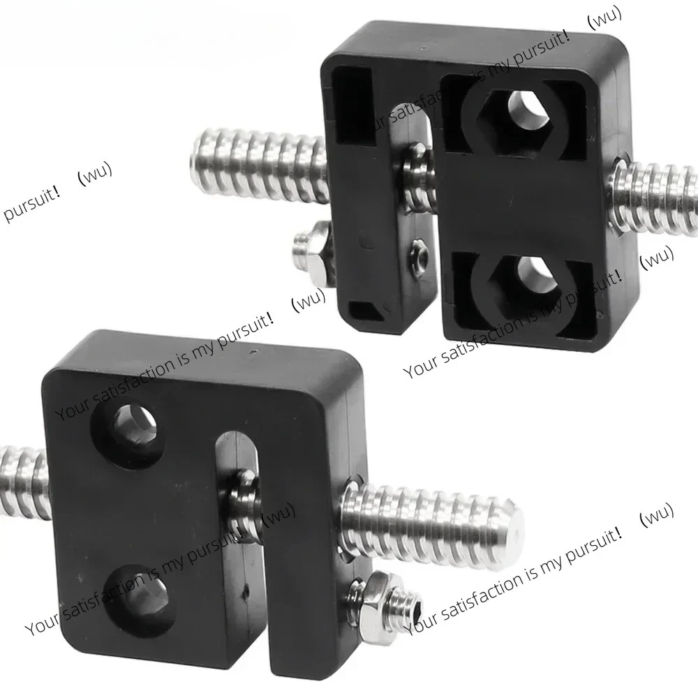 For Openbuilds T8 Screw T-Type Anti-Reverse POM Nut Block, Lead 2/4/8 mm for CNC 3D Printer Accessories