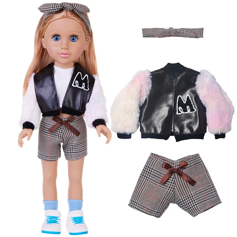 18 Inch Reborn Reallistic Simulation Doll With Clothing Kids Toys American Dolls Playing House Game Children's Birthday Present