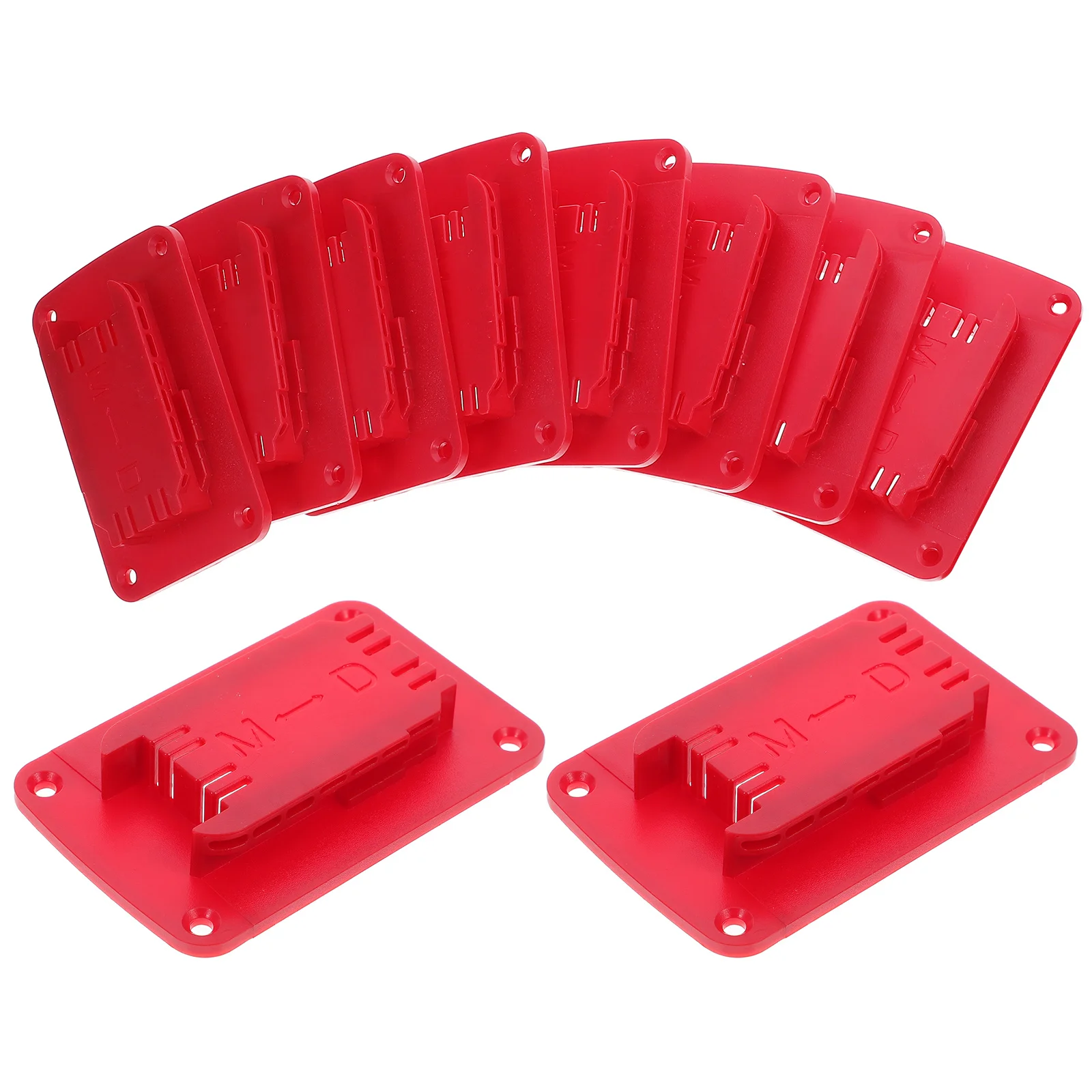 

10Pcs Mount Holder Compatible with Lithium Tools Plastic Dock Stand Storage Rack Organizer Holder
