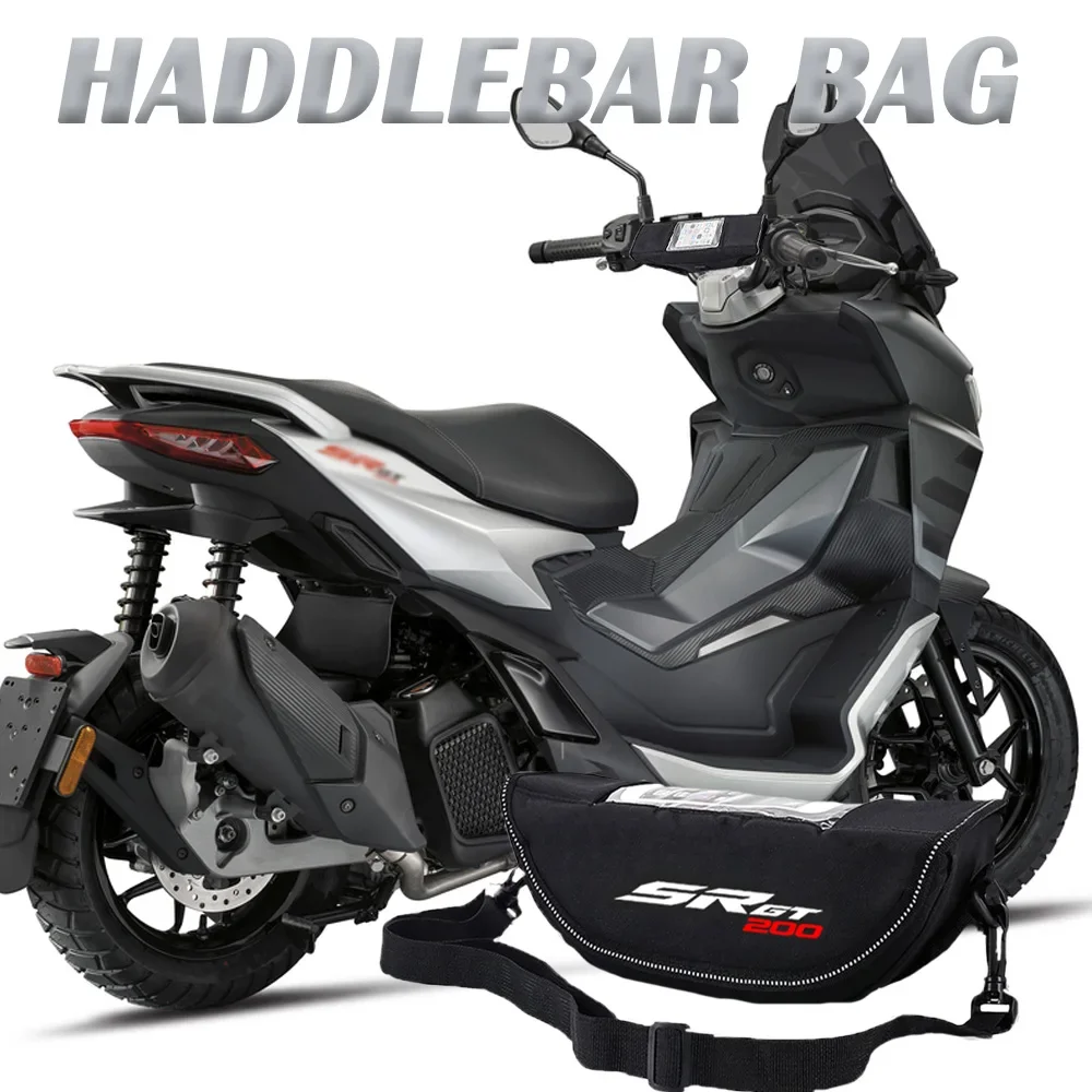

Handlebar Bag for Aprilia SR GT200 Motorcycle Steering Wheel Navigation Bag, Portable Waterproof Phone Bag