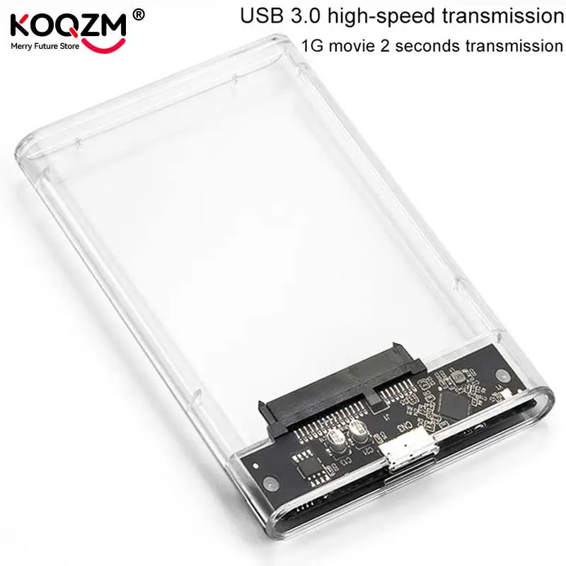 

SATA 2.5" USB 3.0 SATA Hdd Box HDD Hard Disk Drive External HDD Enclosure Case Tool Free 5 Gbps Mobile External Hard Drive Case