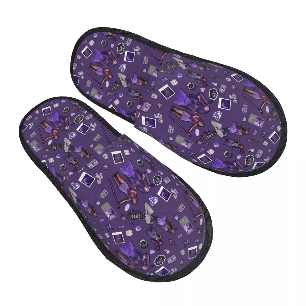 

Custom O-Olivia And R-Rodrigo Soft Memory Foam House Slippers Women Cozy Warm Anti-Skid Slipper