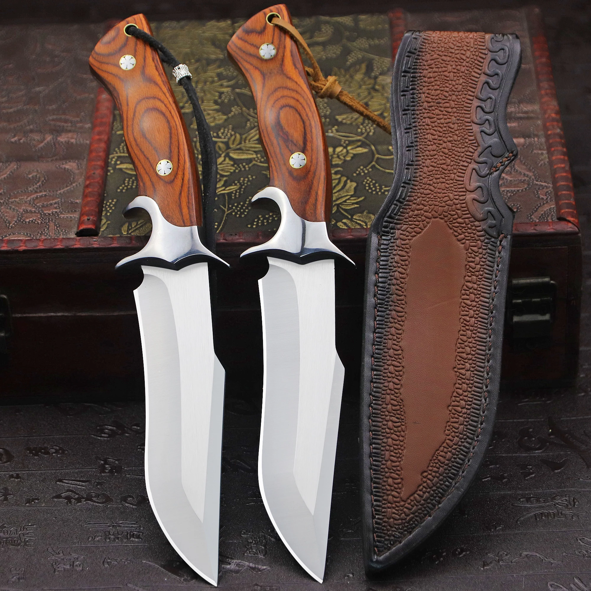 WPKOPYA440C มีดล่าสัตว์แบบใบมี - Hunting And Camping In Jungle บทวิจารณ์และราคา