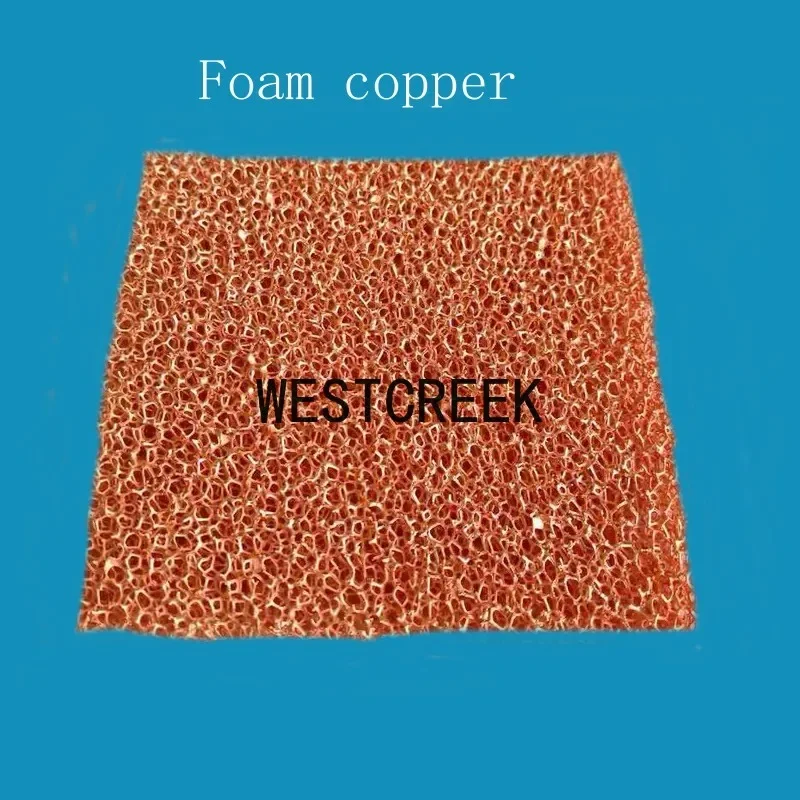 Porous Foam Copper Conductive Heat Dissipation Electromagnetic Shielding Electrolytic Copper Material