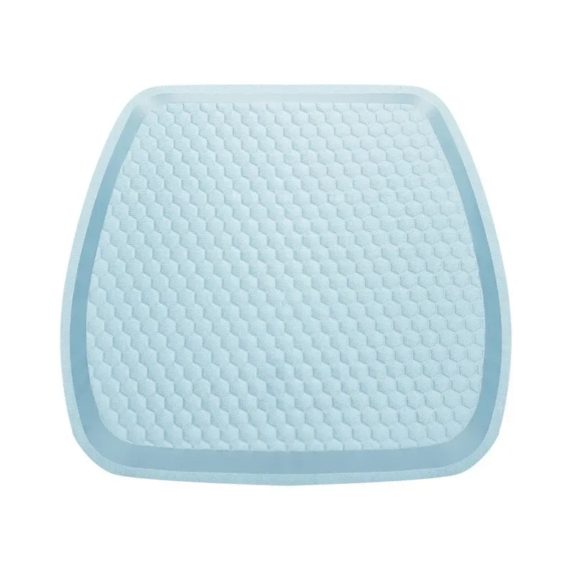 1Pcs Auto Sitzkissen Sommer Kühlung Sitzkissen Atmungsaktive Universal Waben Kalten Gel Kreative Belüftung Kühlen Sitz Abdeckung