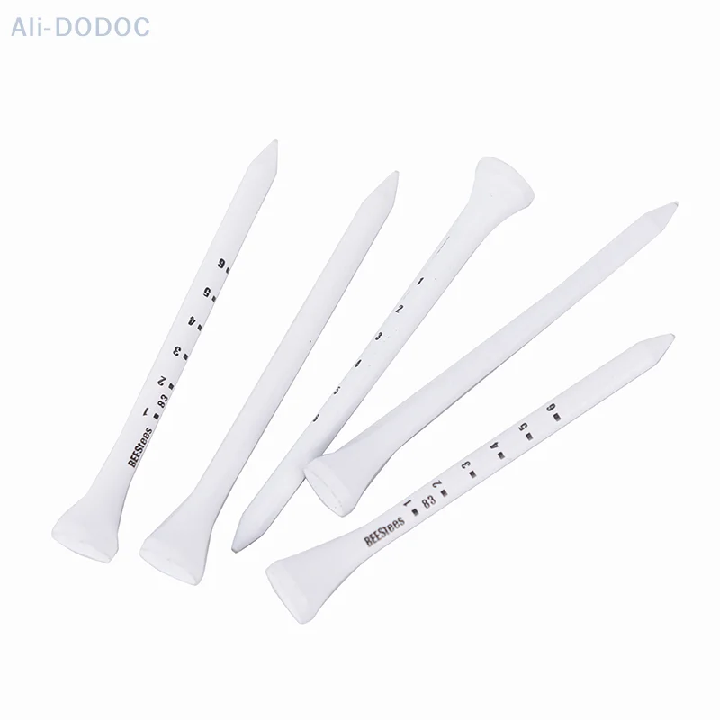 Professional White Golf Tees, Escala de Madeira Tee, 50pcs, 83mm