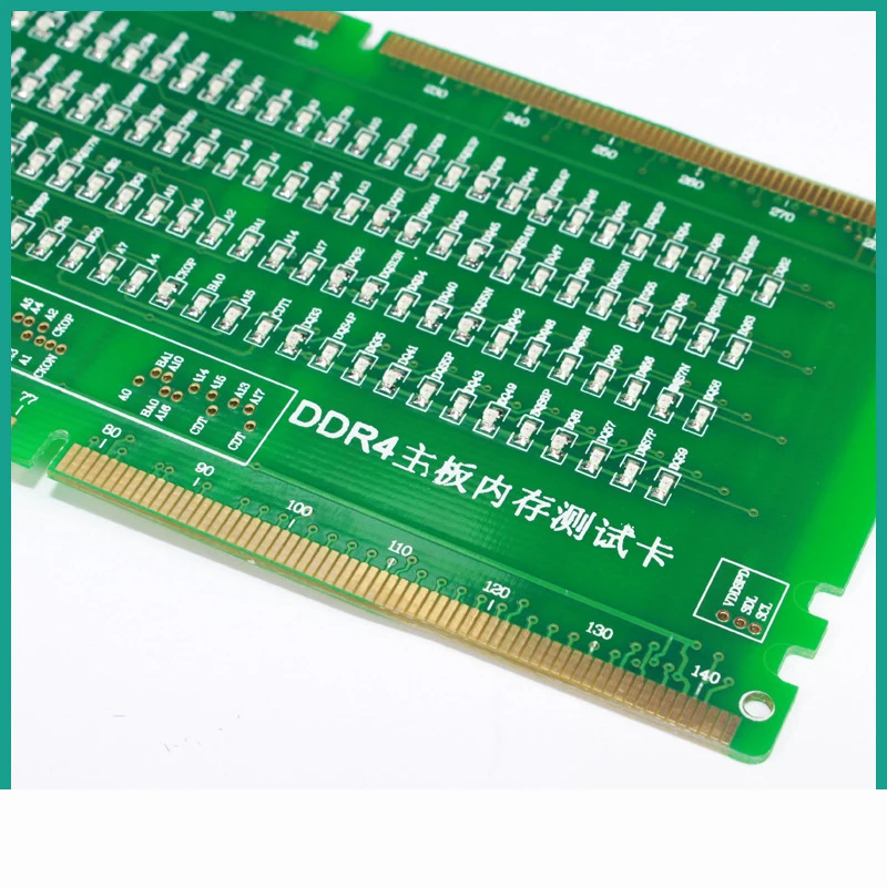 Imagem -05 - Cartão de Teste Ram Slot de Memória para Fora Led Desktop Placa-mãe Reparação Analisador Testador Ddr4