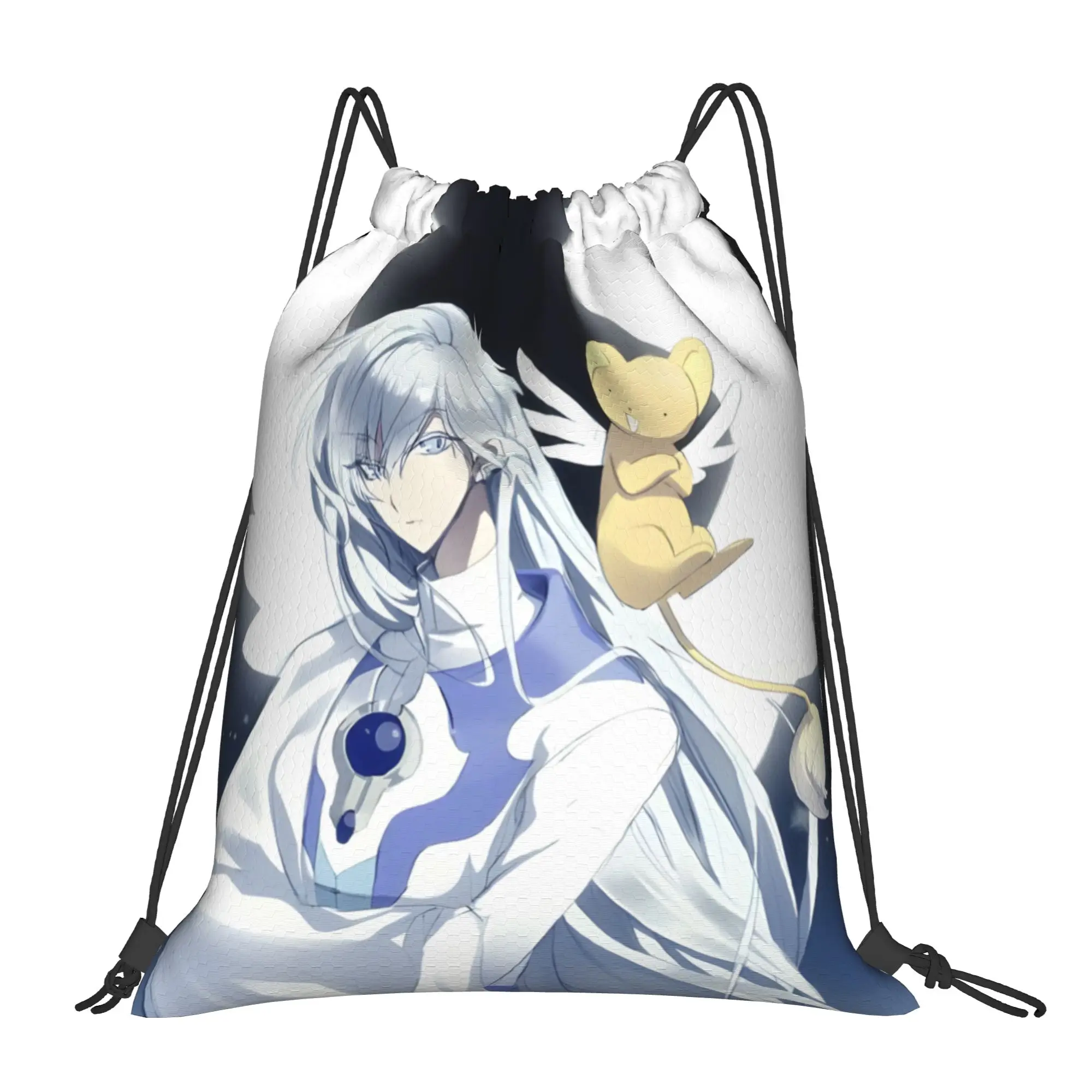1 pc Yue Cardcaptor Sakura Portable Travel Drawstring Bags Storage Backpacks
