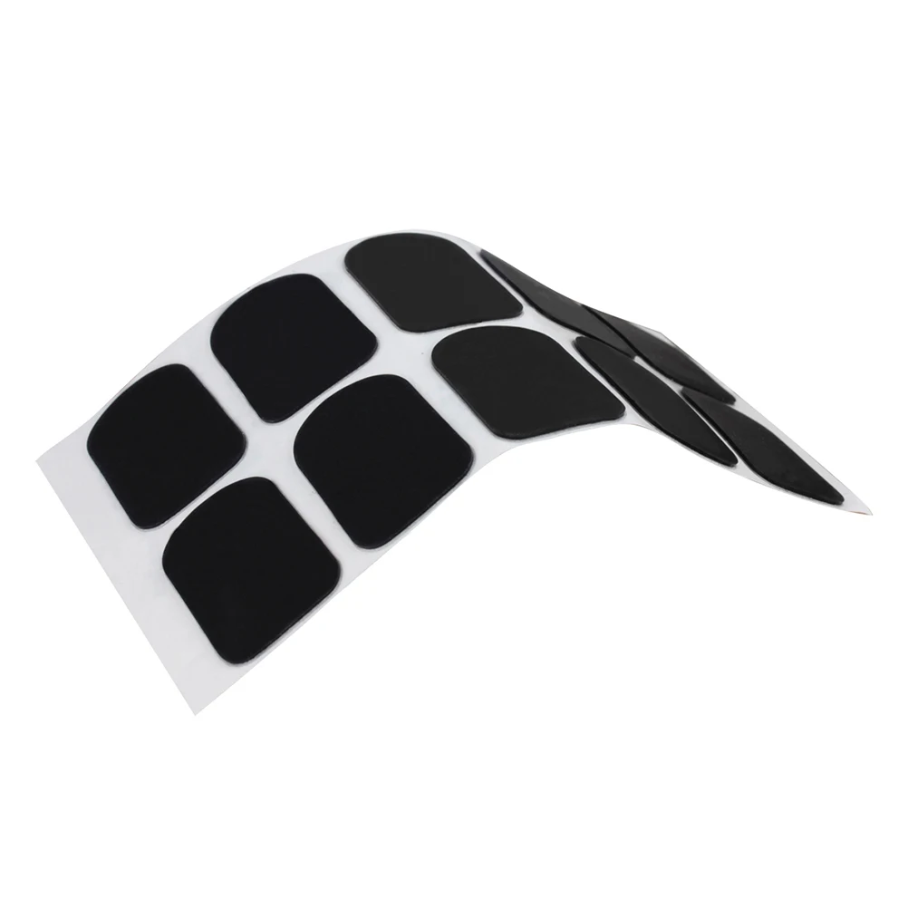 1 ورقة الساكسفون أبواق منصات سيليكون البيضاوي ساكس أبواق وسائد حماية الأسنان تقليل الاهتزاز الحفاظ على أداة