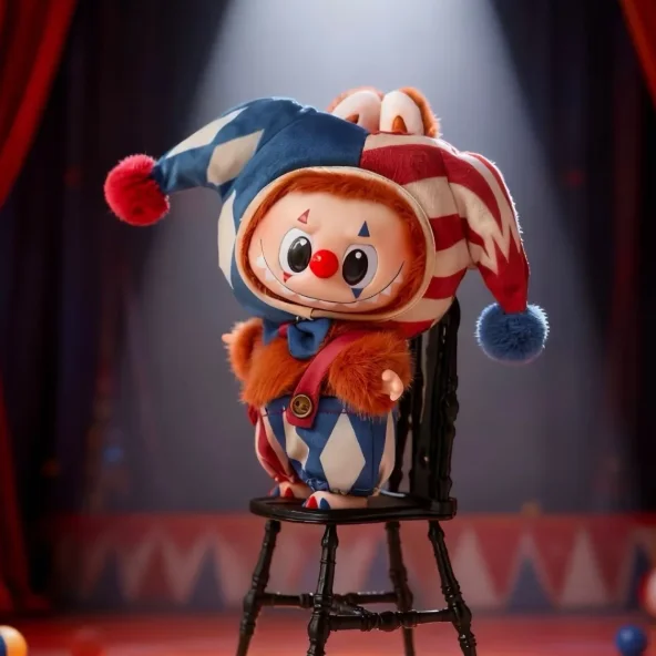 

Juggling Clown Pendant Blind Box POP MART WHY SO SERIOUS Series Cute Keychain Vinyl Plush Gift