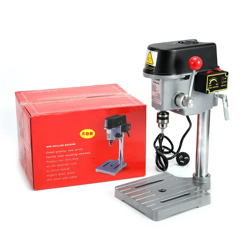 ALLSOME 220V 340W Electric Drill Stand Mini Table Top Bench Drill Stand Holder DIY Bracket Fixed Frame