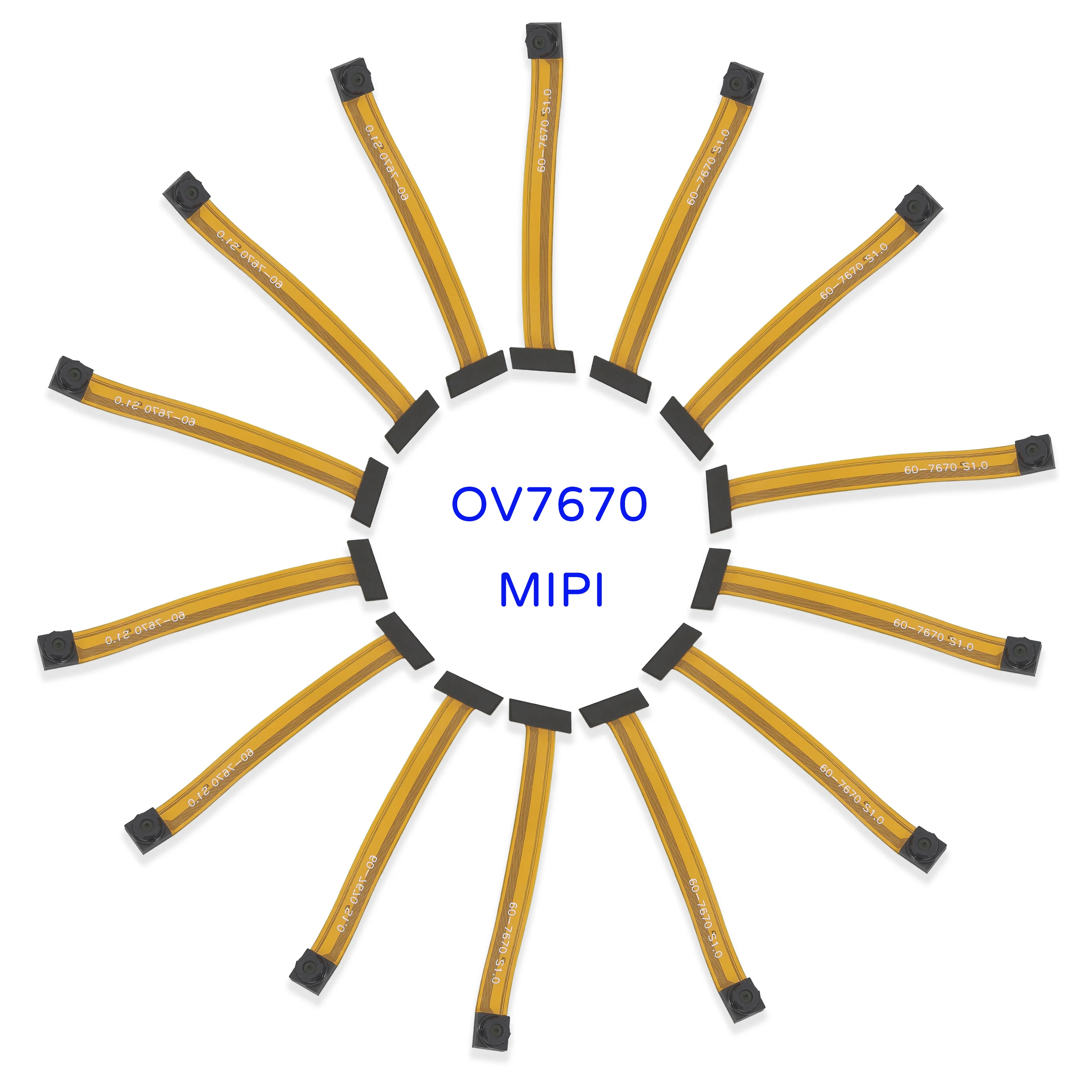 Low Price OEM 300,000 Pixel OV7670 FF 24-pin DVP Interface 1/6 Inch WDR Face Recognition QR Code Scanner CMOS Mini Camera Module