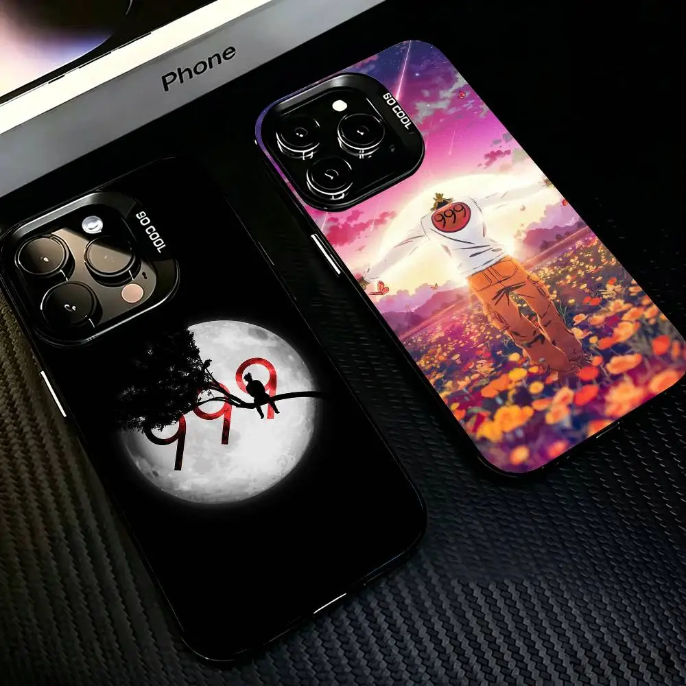 

J-Juice W-WRLD 999 Phone Case For iPhone 17,16,15,14,13,12,11 Plus,Pro Max,XS,Colorful Silver Cover