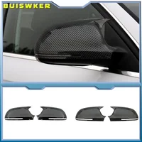 Para Audi A3 8P A4 A5 B8 B8.5 A6L A8L RS6 S8 Q3 S5 RS3 cubierta de espejo retrovisor lateral de coche tapa de ala carcasa de puerta Exterior embellecedor