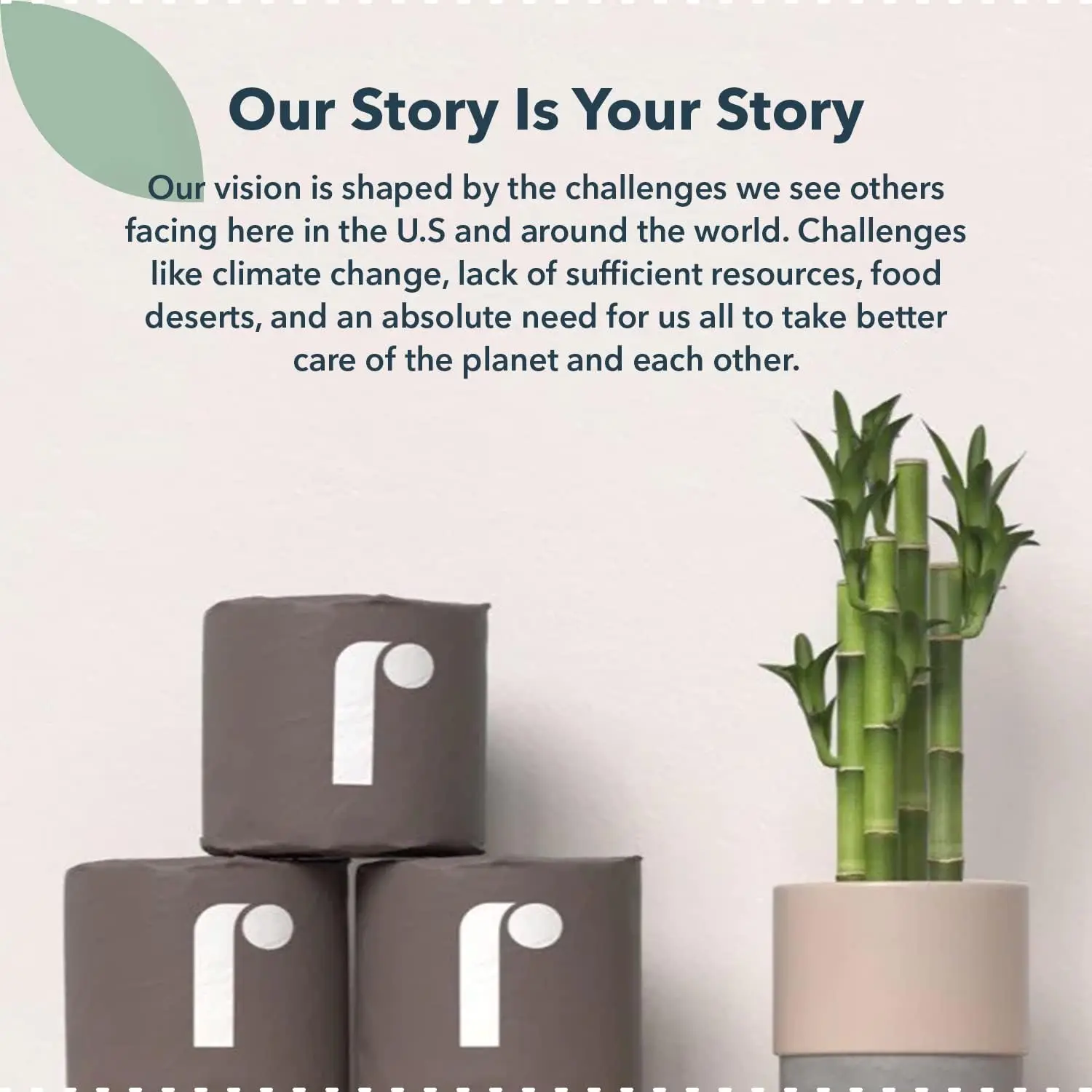 Premium 3-Ply Toilet Paper, 24 Rolls, Tree-Free & Septic Safe, Zero Plastic Packaging