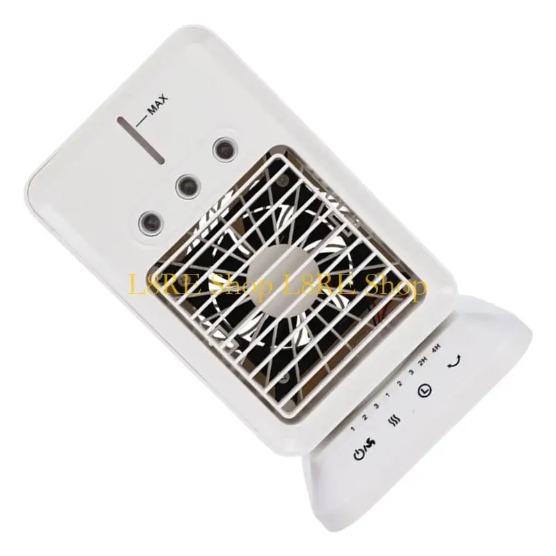 L8RE محمولة مكيف الهواء مروحة الأسرة مع معطلة الهوائية USB مع خزان مياه 300 مل