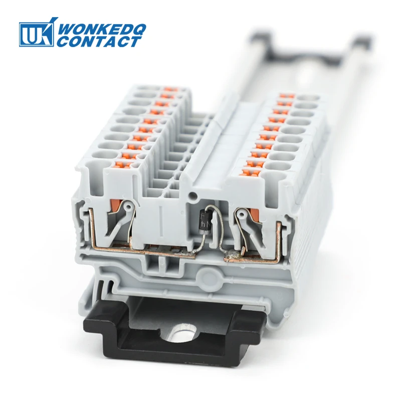 Diodenklemmenblock DIN-Schiene 1N4007 1A/1200V 2,5mm Kabelverdrahtungsstecker PT 2,5/PTTB 2,5/PT2,5-TW/PT2,5-QU-DT – Detail 14