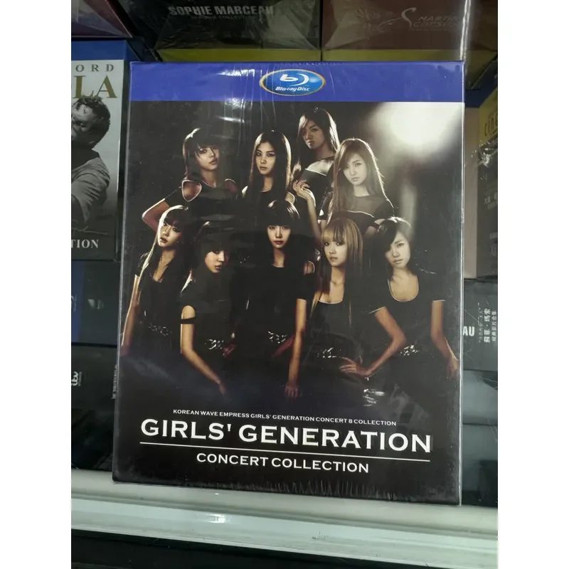 Blu-ray Korean Girl Group Girls Generation High Definition Concert Collection of 8 Discs