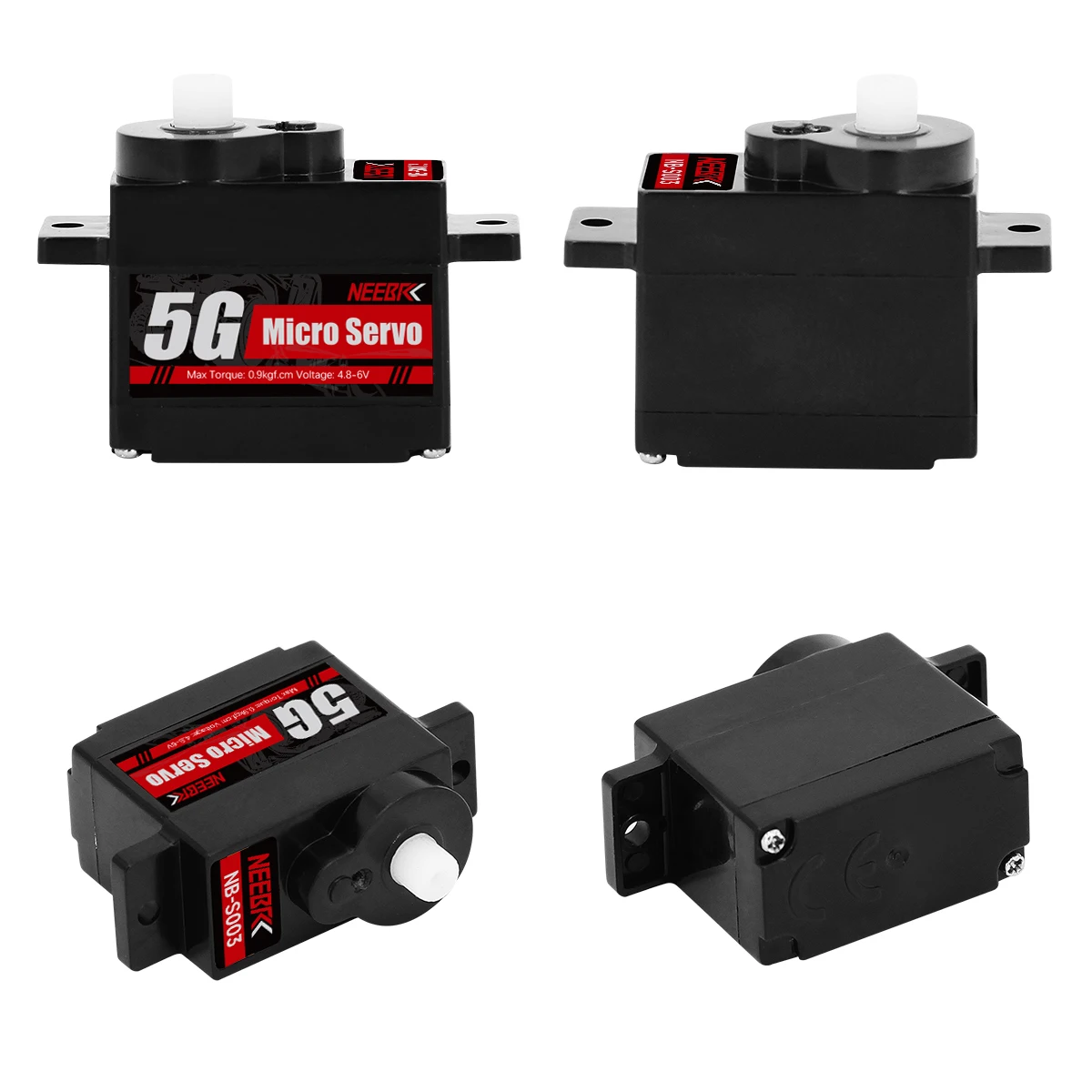 Neebrc 5g digital mini micro servomotor rc servo für fern gesteuertes autos pielzeug flugzeug drohne quadcopter starr flügel wltoys k969 k989