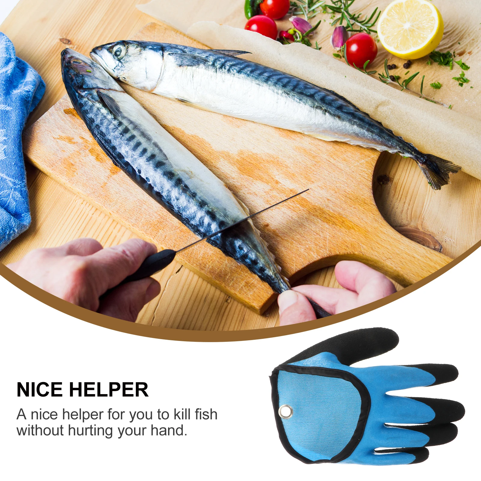 

Waterproof Anti slip Fishing Gloves Black Weave Skidproof Plastic for Catching Fish Work Durable Eco friendly Gloves
