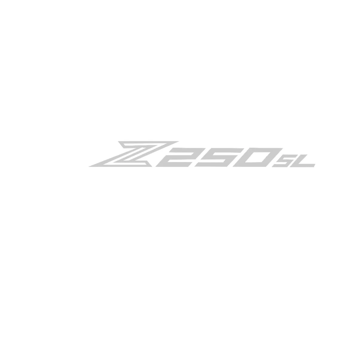 Motorcycle Stickers Emblems Diversion Shell Sticker for KAWASAKI Z250SL Z250 SL Z 250SL logo a pair