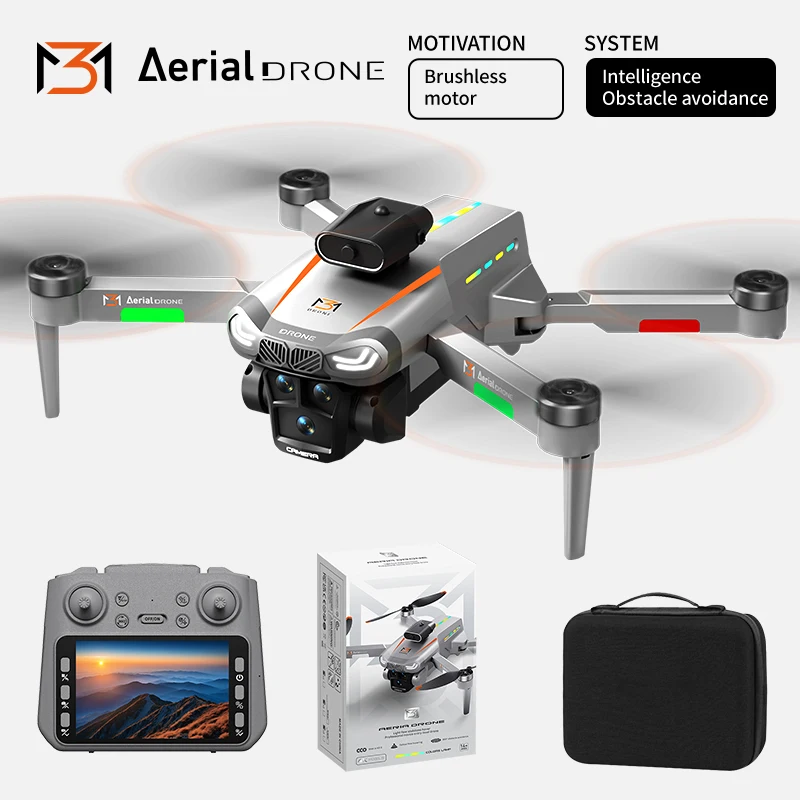 2025年新型ドローン 8Kカメラ RCスクリーン WIFI FPVドローン 障害物回避 ブラシレスモーター 高度維持 ヘッドレスモード RCクアッドコプター