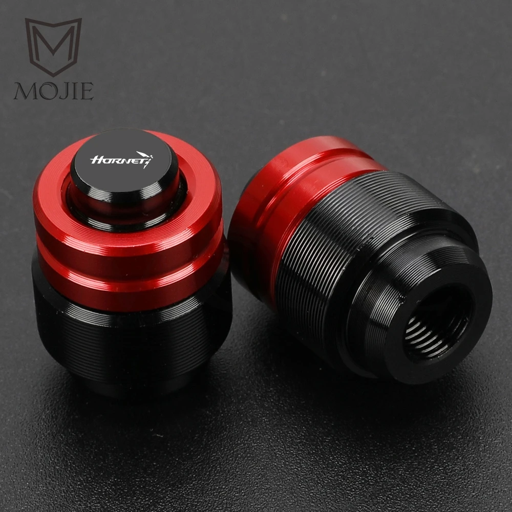 

Motorcycle Rear mirror hole plug screw bolt Tire Valve Stem Caps Covers For Honda HORNET 500 1000 CB500 CB100 CB750 hornet 500
