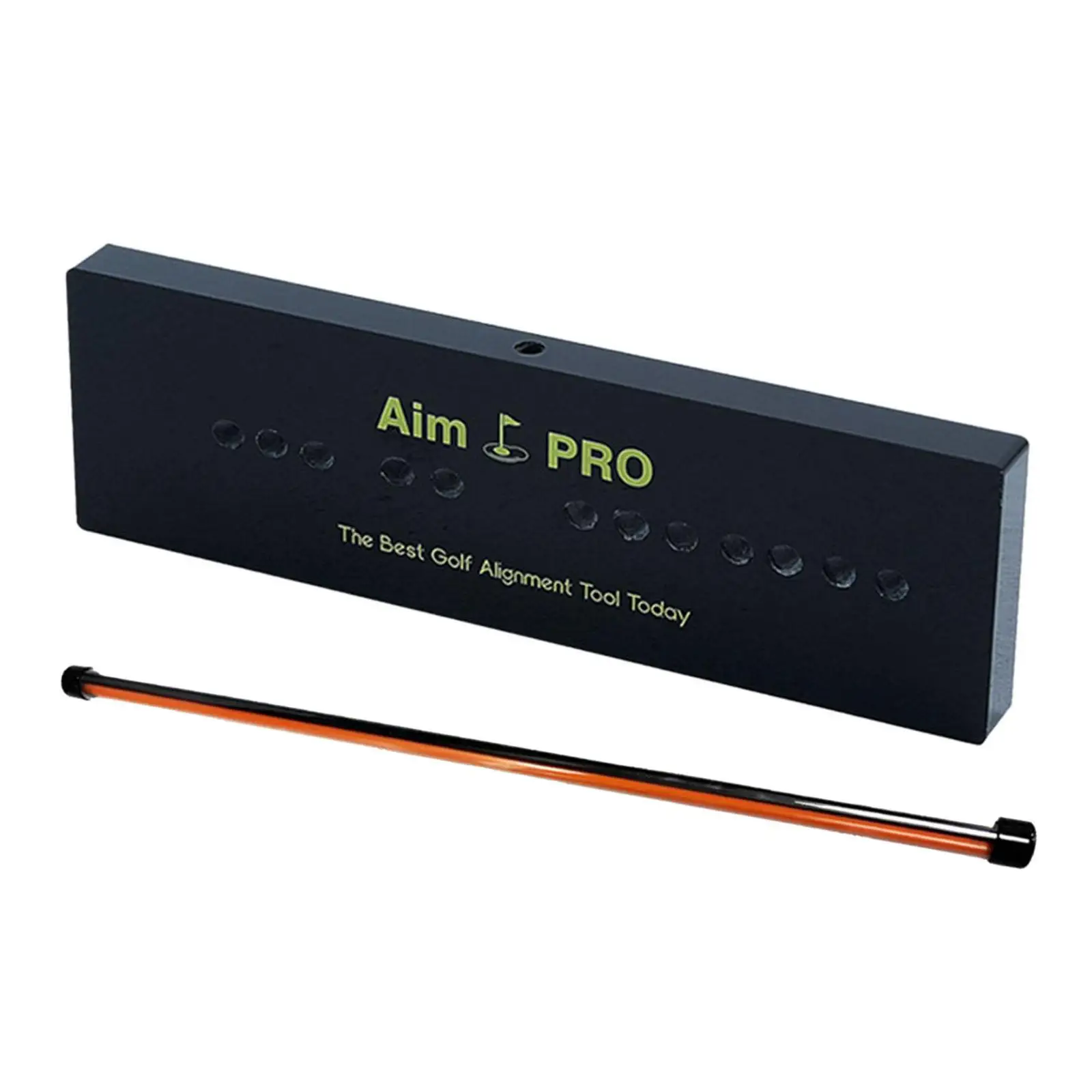 Golf Alignment Sticks and Holder, Posture Correct Practice Tool, Swing Training Aid, Professional