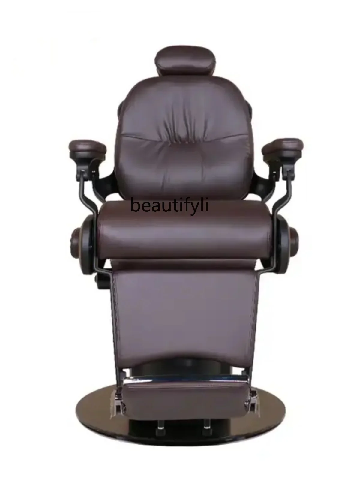 Hair salon simple hair cutting perm and dyeing chair lift face shaving therapy chair electric adjustment hair cutting chair