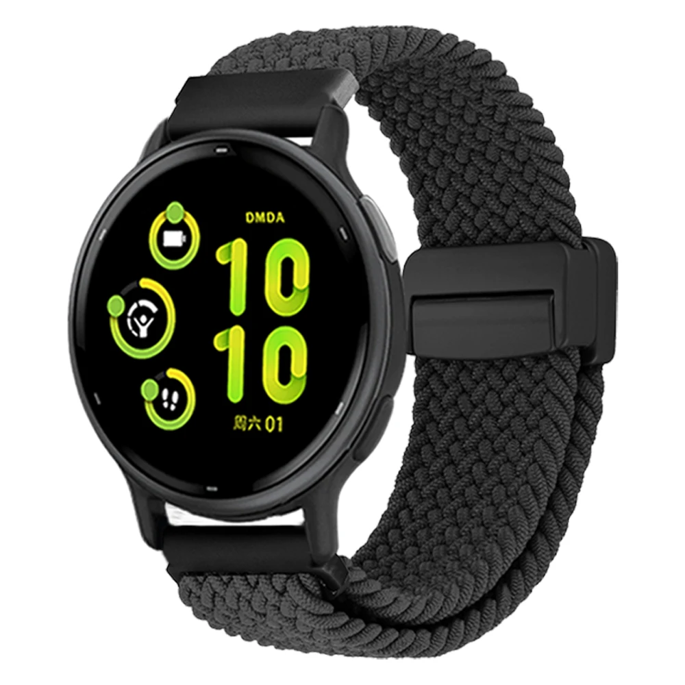 Correa nylon Garmin Venu 3 / 2 – Pulsera magnética tejida - imagen 4