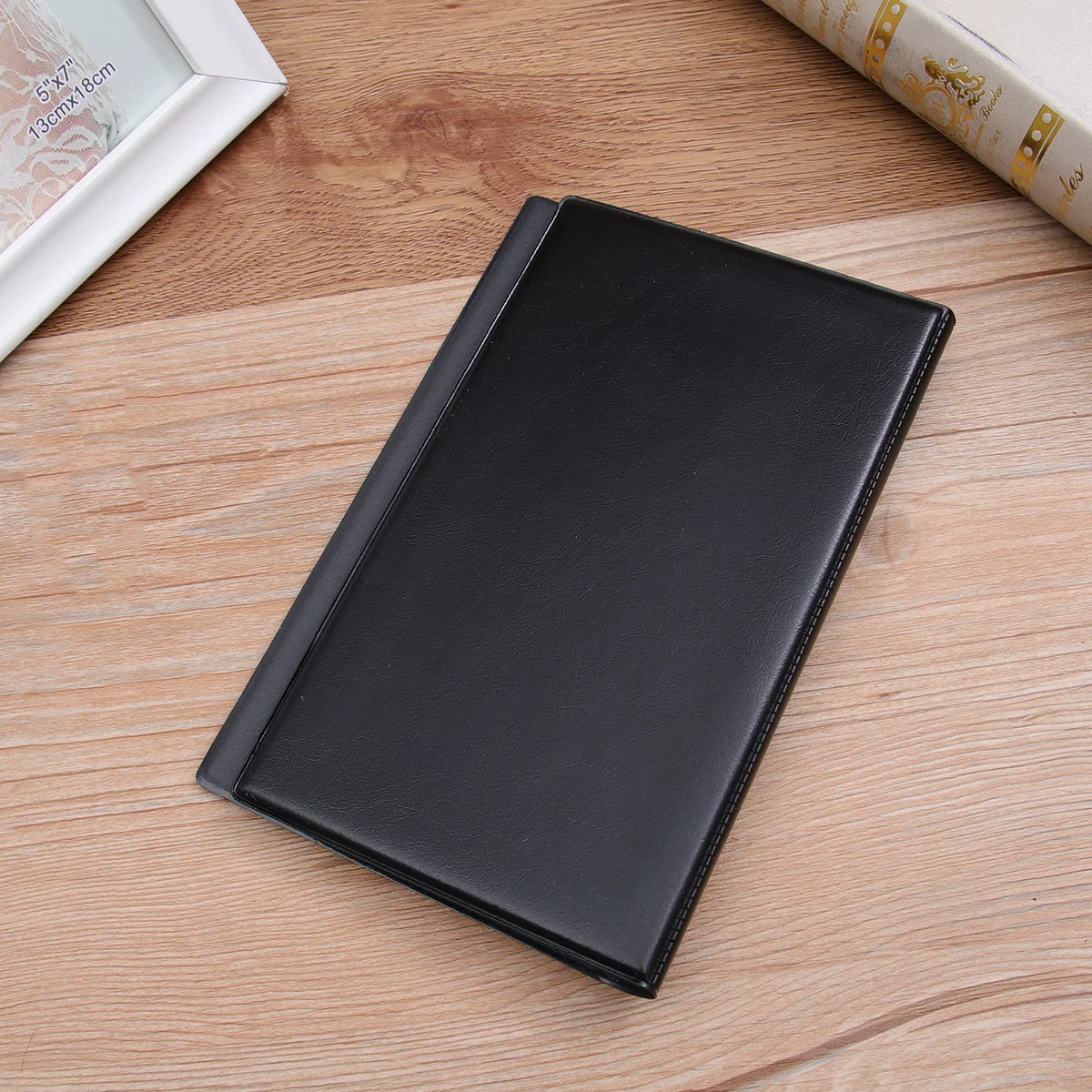 Business Card Holder 240 Slots Heavy Duty Name Card Organizer Keeps Id Credit Cards Neat Professional Office Desk Accessory Book