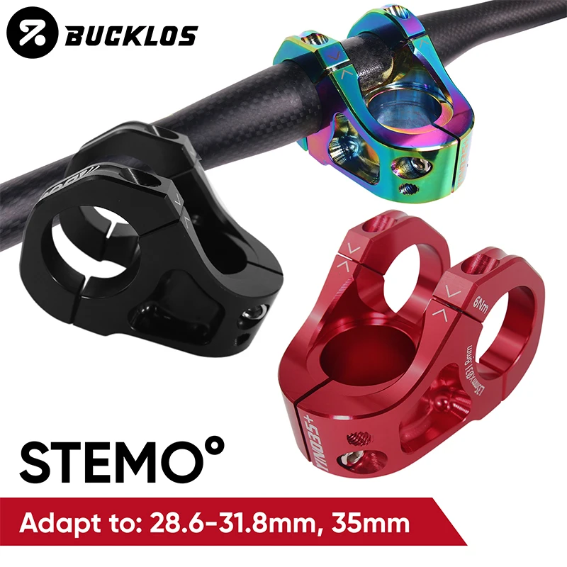 

BUCKLOS Bike Short Stem 35mm High-strength Mtb Handlebar Table Aluminum Bicycle Stem Ultralight Racing Downhill Road Bike Part