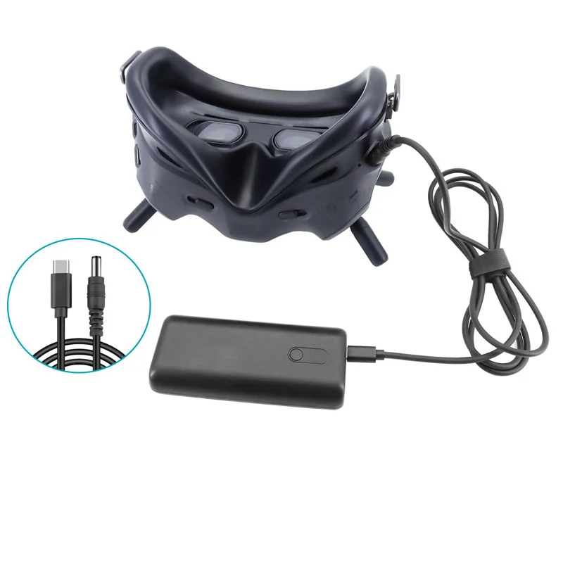 for dji Goggles 2 Cable type-c port power bank charging for dji avata drone accessories