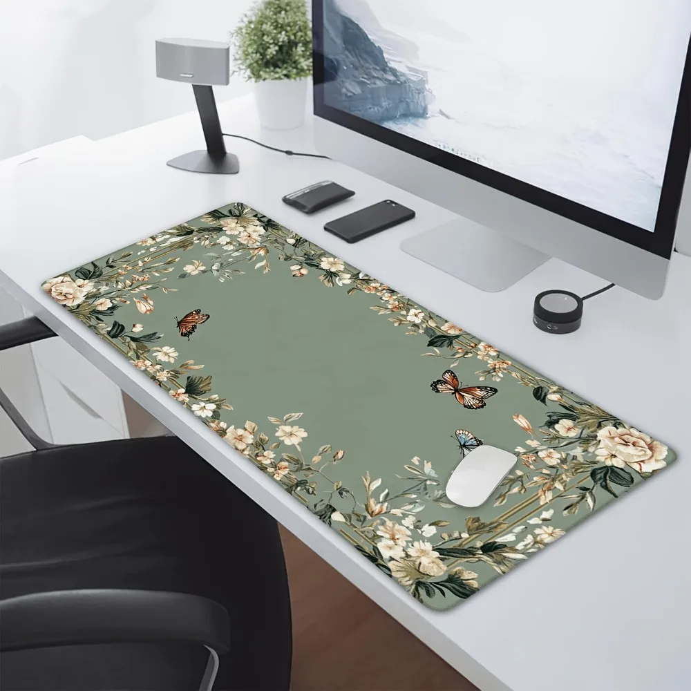 Tapete de mesa com padrão de b - Desk Setup Art avaliação e preço
