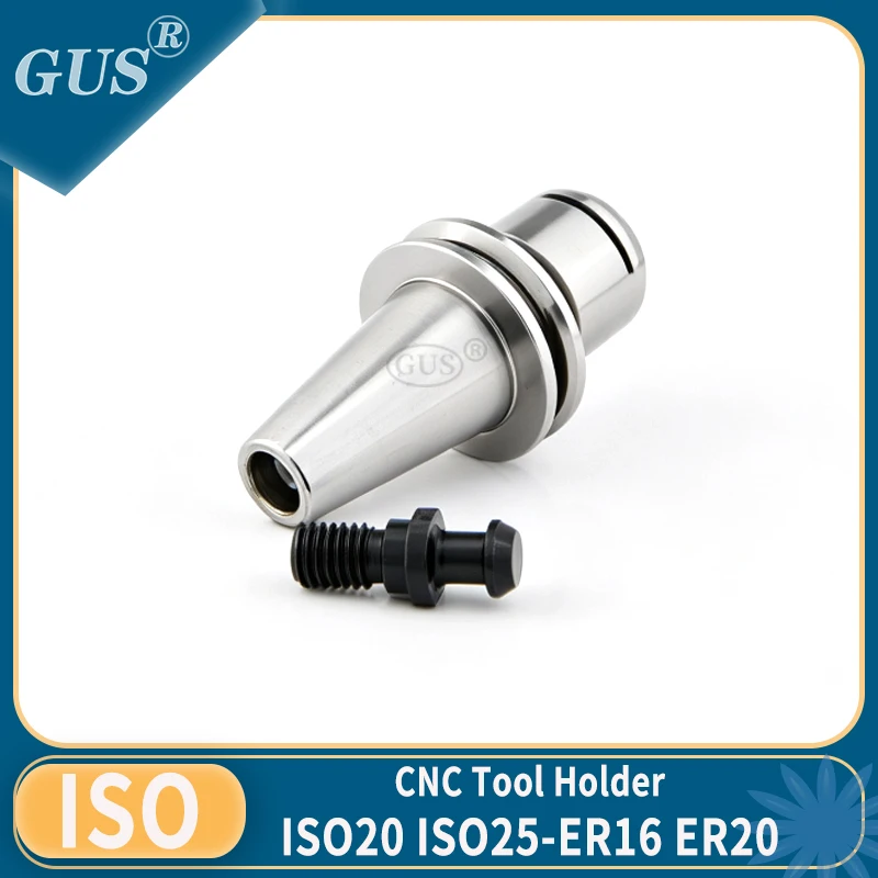 7 Pcs ISO20 ISO25 ER16 ER20 Precision 0.002mm Tool Holder 1 PCS 6mm Collet CNC Chuck Engraving Machine Spindle Knife Shank