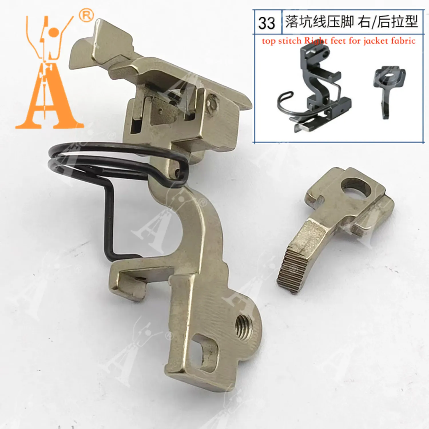 5490 قطعة قدم الضغط في قطرة التماس قطعة قدم الضغط في ماكينة الخياطة اليمنى الخلفية سحب نوع قطعة قدم الضغط في ماكينة الخياطة مناسبة لأجزاء ماكينة الخياطة 5490