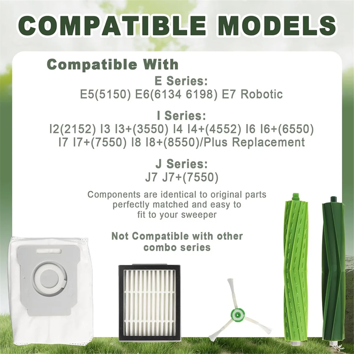 Replacement Parts Accessories for E5 E6 E7 I2 I3 I4 I6 I6+ I7 I7+ I8 I8+ J7 J7+ Robot Vacuum Cleaner