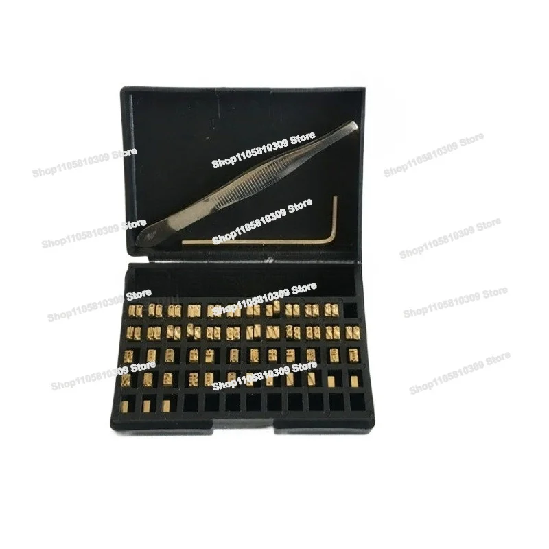 Copper Grain HP-241 DY-8 Color Ribbon Coding Machine Word 2 × 4 2 × 3 × 15 Copper Grain