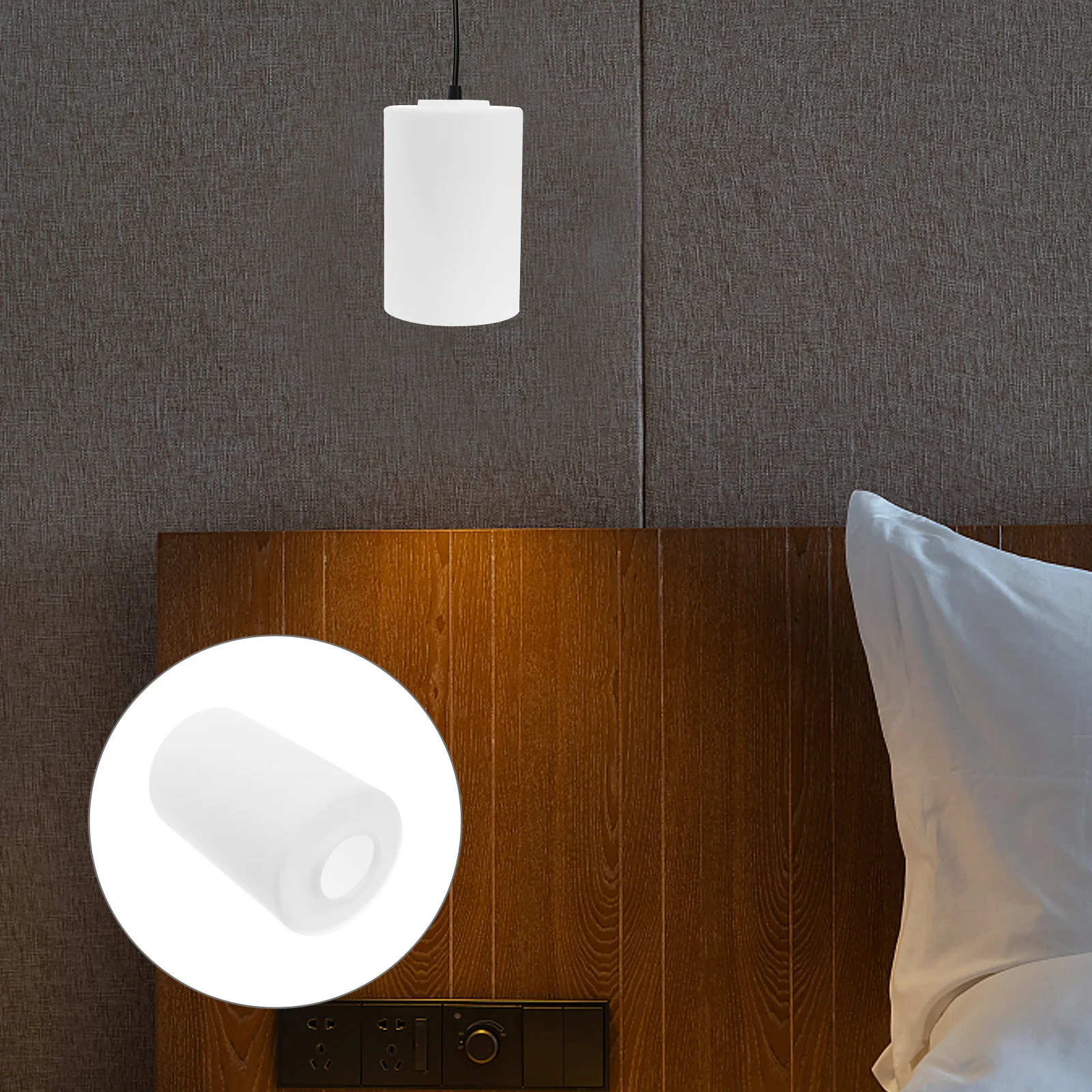 

1Pcs Chic Glass Lampshade Chandelier Light Cover Elegant Home Decoration for E27 Interface Bulbs Home Lampshade