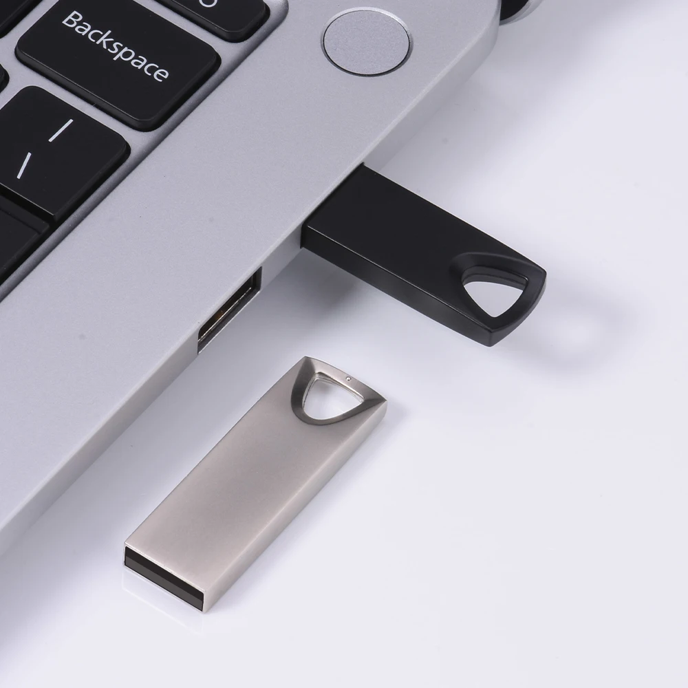 แฟลชไดรฟ์ USB โลหะความเร็วสูง 1GB 2GB 4GB 8GB 16GB 32GB 64GB
