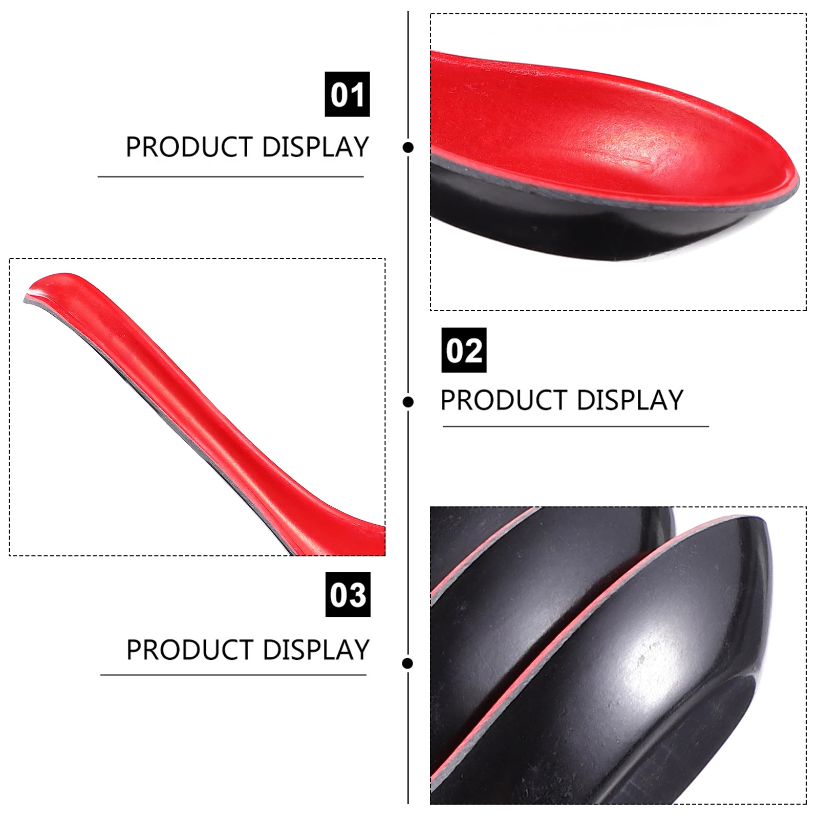 

10 Pcs Tableware Long Handle Serving Plastic Soup Spoons Food Serving Spoon Dining Soup Spoons Kitchen Tableware