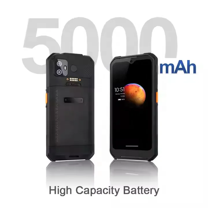 EDOO M81 Android 12 4G Smart Handheld Pdas 1d 2d Qr Scanner de código de barras Inventário Terminal de dados móvel PDA para logística de armazém