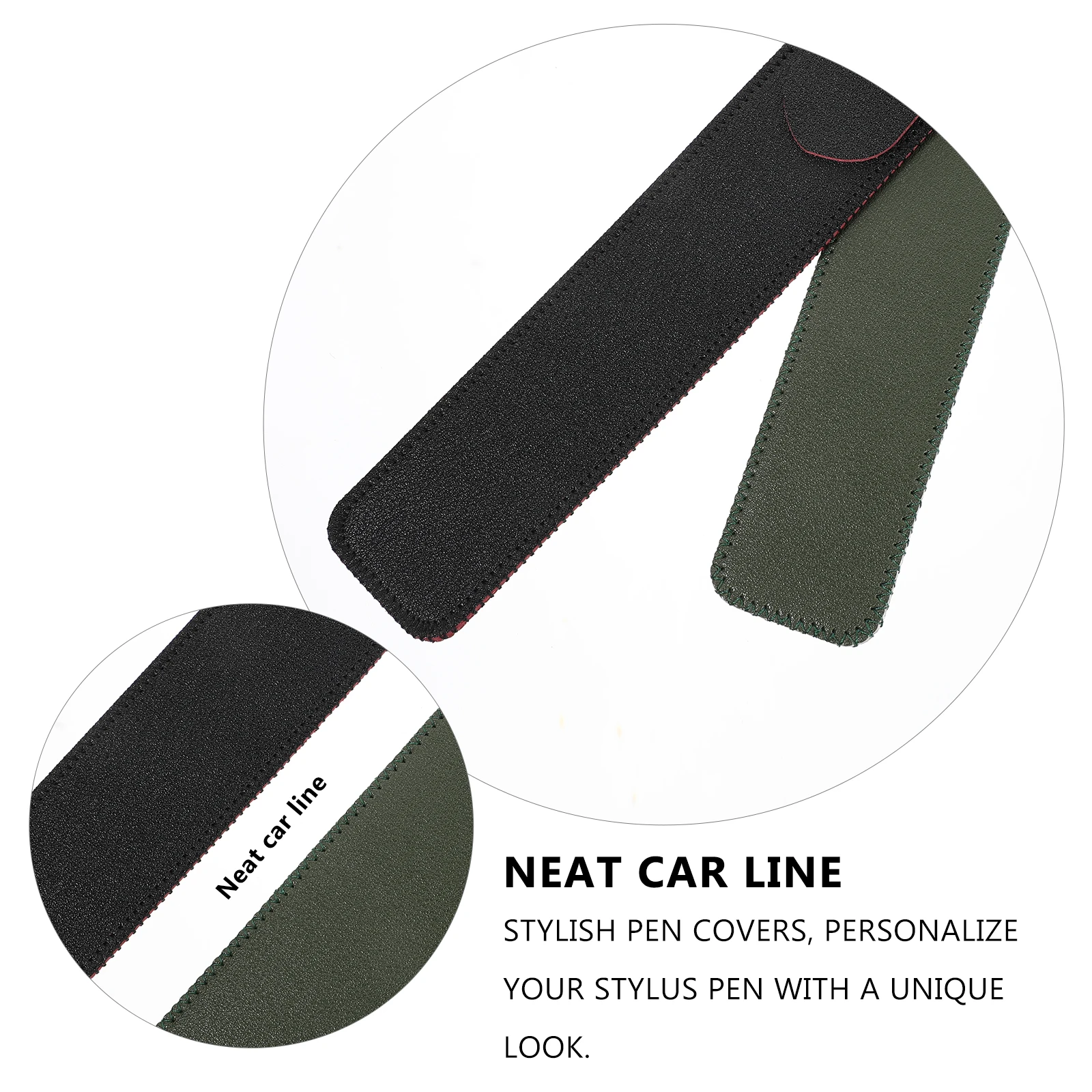 

2pcs Pvc Stylus Covers Protective Caps Compatible With Apple Pencil Premium Non-Slip Grip Easy Install Touch Pen Accessories