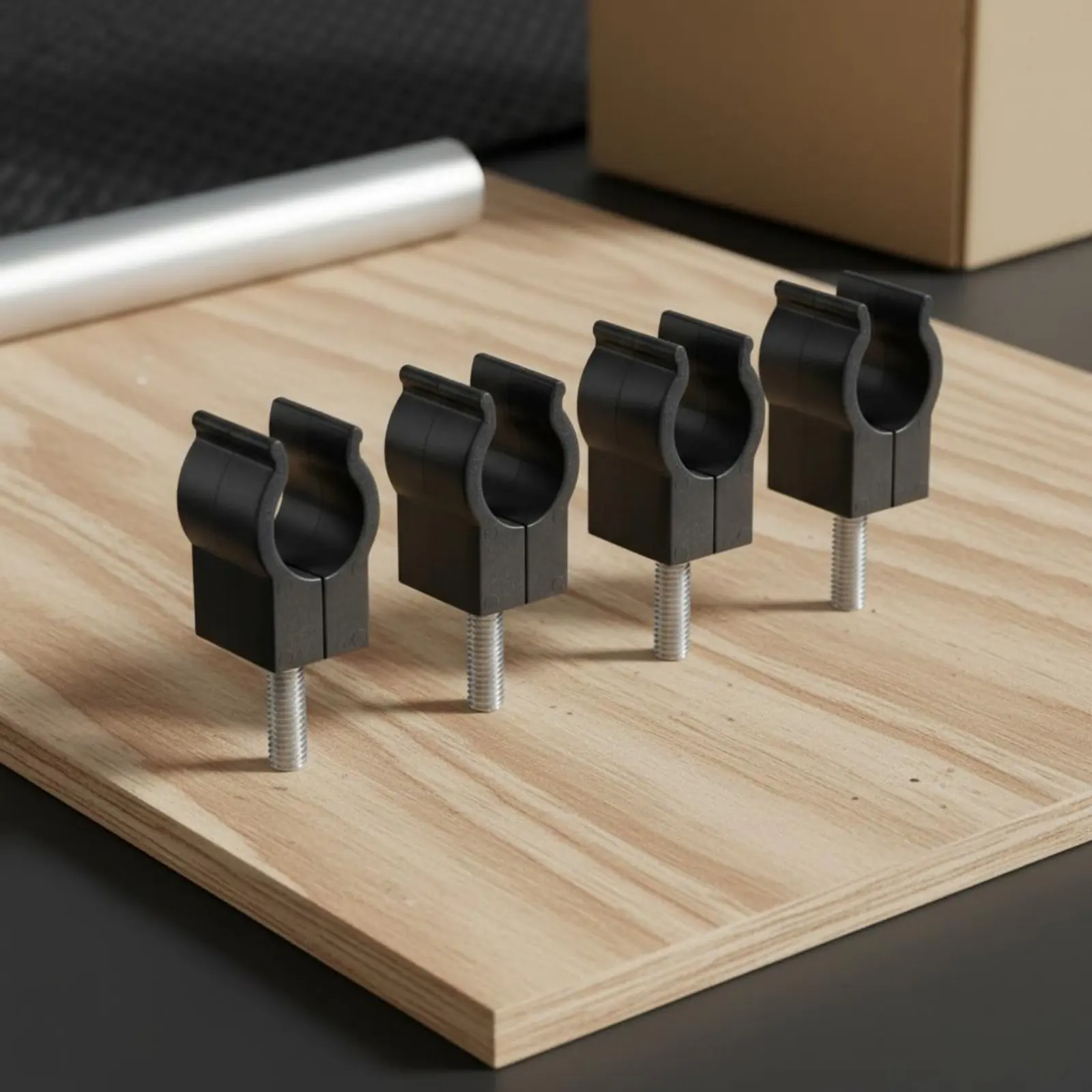 

Cart Surface Mount Support Bracket Stable Camping Cart Table Buckle Wagon Surface Mount Fastener High-Density Plastic