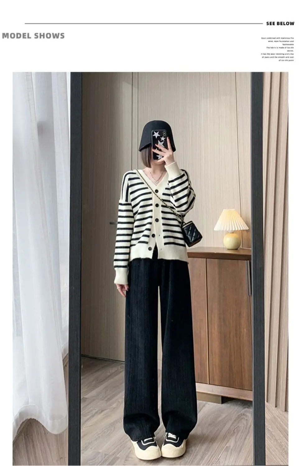 بنطال ذو قصة أرجل واسعة قابل للتمدد للنساء أوشحة خريفية ترتر مرقعة مرصعة بالجاكار الشرير على شكل حرف a مصقول ملابس الحفلات على شكل نادي فريد