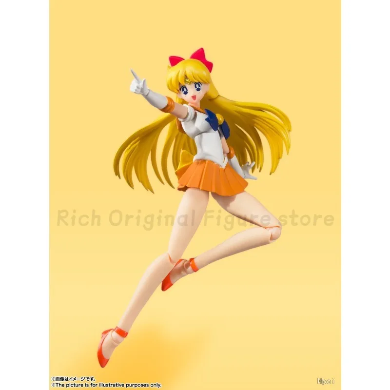 【Op voorraad】Originele BANDAI SPIRITS S.H.F Sailor Moon Aino Minako -Animation Color Edition- Anime Figuurmodel