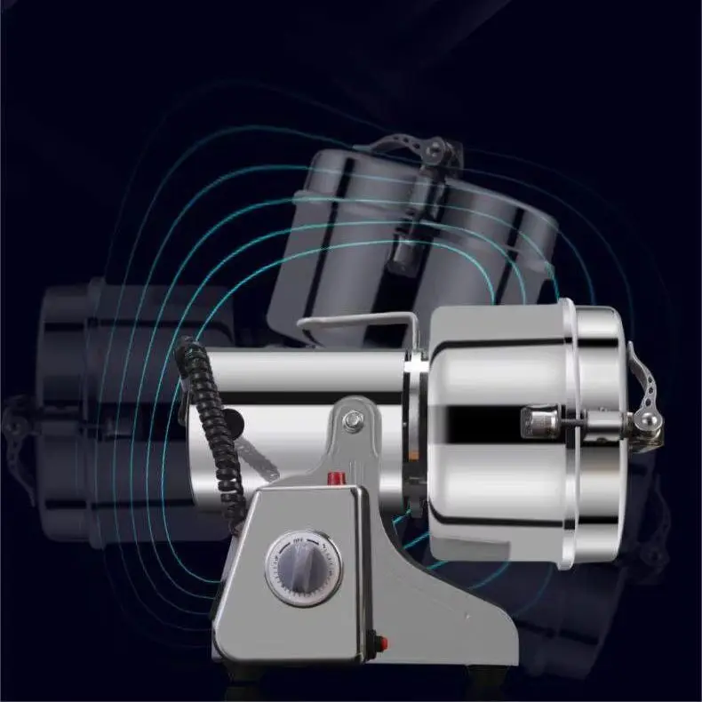 High Speed Grinder 1000g High Power Pearl Ore Plastic Mill Household Commercial Super Fine Powder Crushing Machine