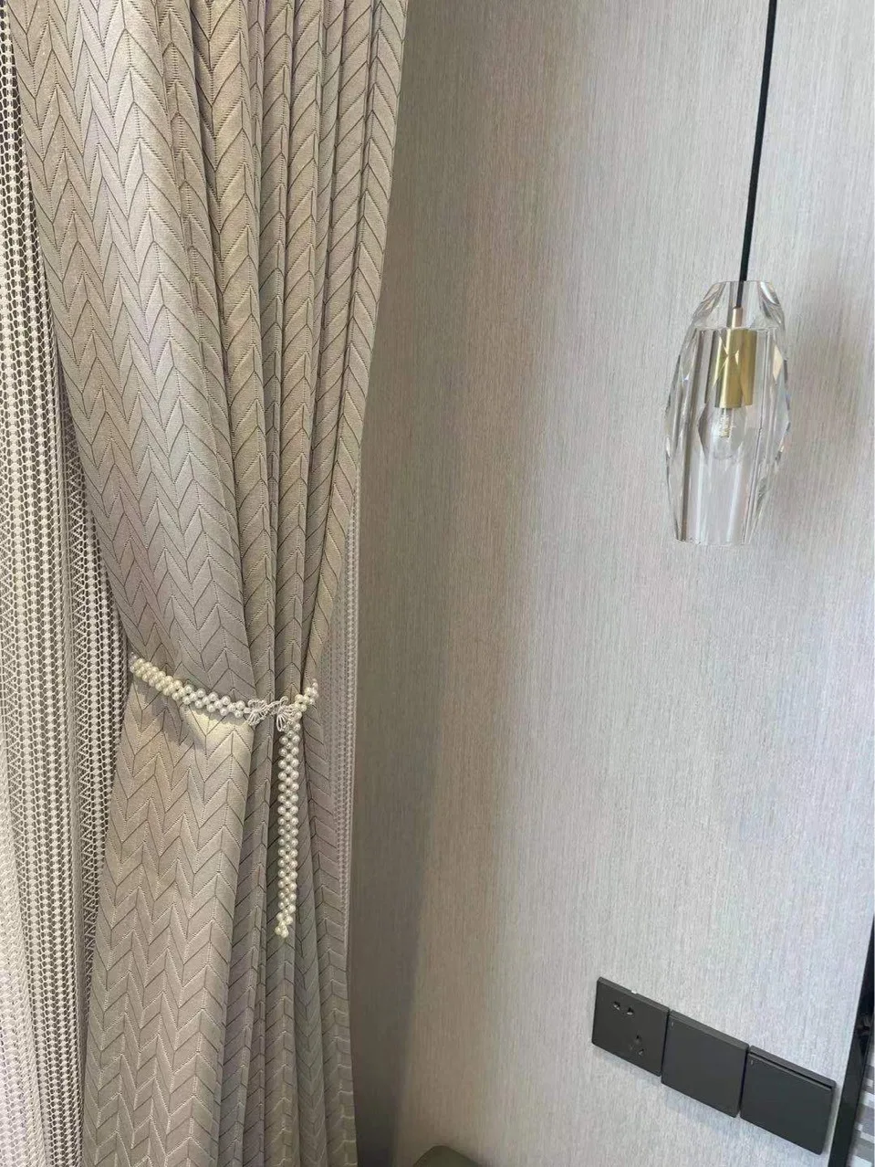 New Curtains Simple Modern Living Room Floor-standing New Chinese Style Post-modern High-precision Fashion Curtains for Living R