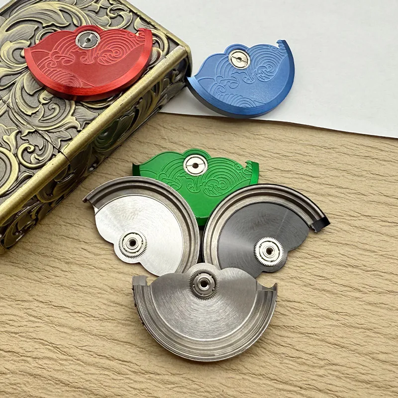 Customized NH35 Movement Rotor Compatible with NH34 NH36 4R35 6R 7S Oscillating Weight Hammers Blue/Gold/Silver/Black/Rose