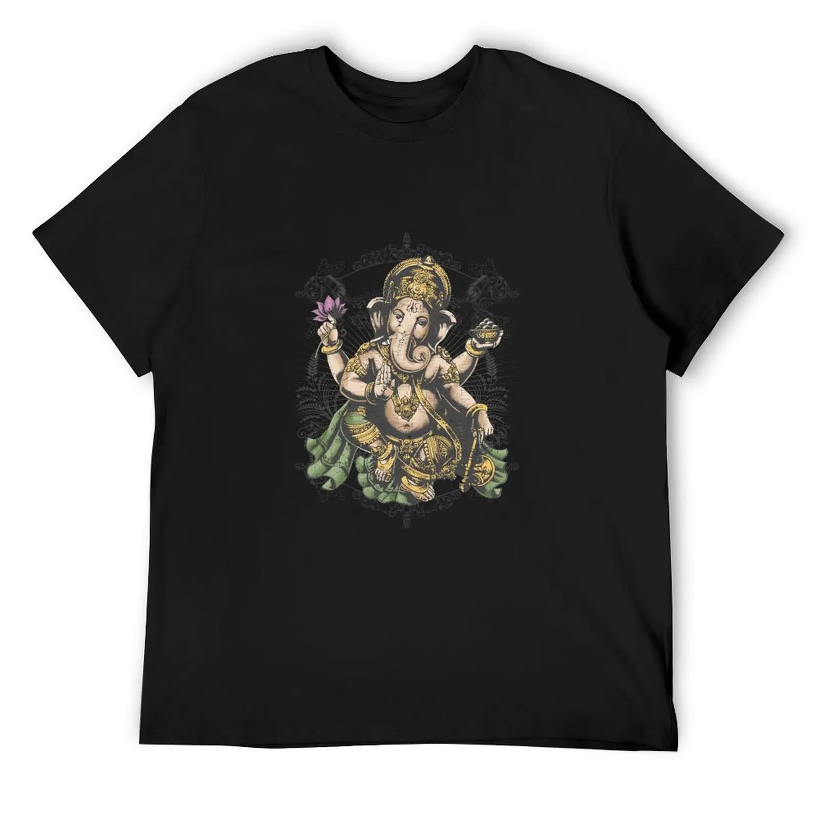 

Ganesha: Blessings T-Shirt custom t-shirts Man t-shirt oversize t-shirts man t shirt men 100℅ cotton